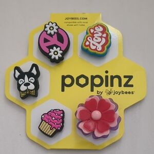 Joybees Popinz Shoe Charms Set